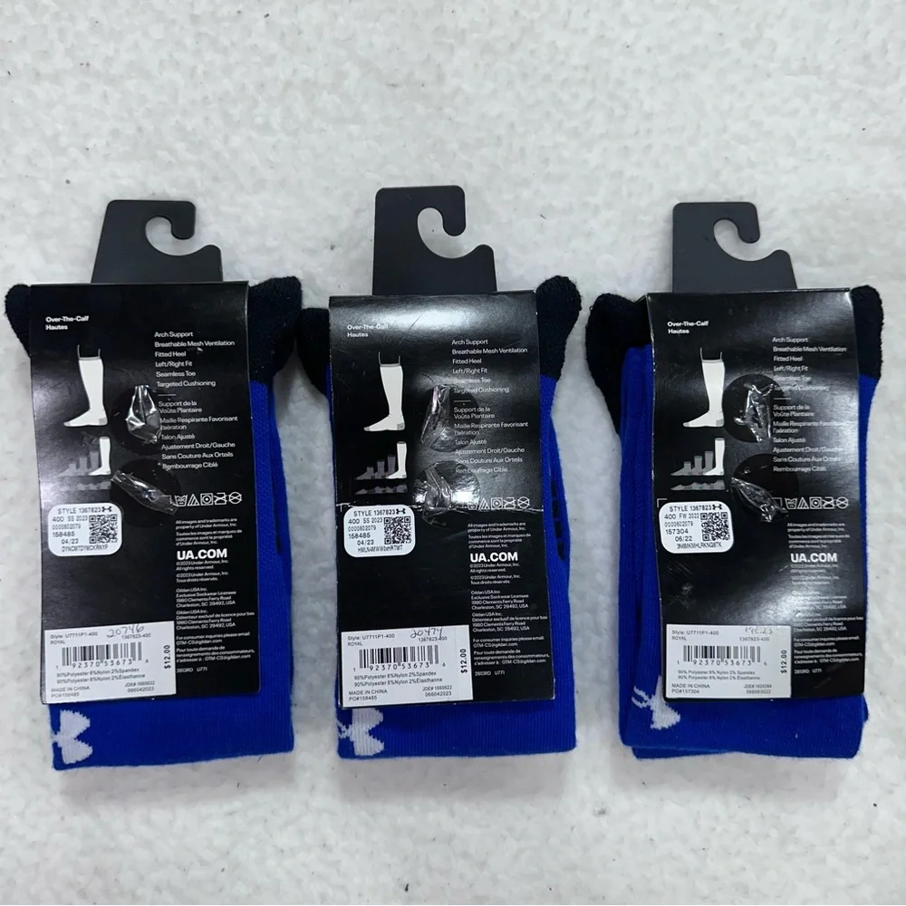 Kid’s Under Armour Blue Socks